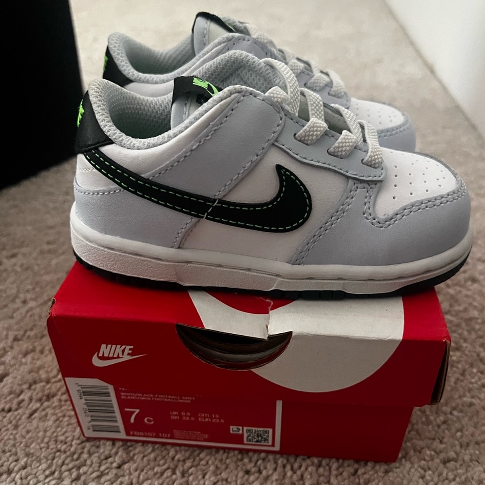 Baby Nike Dunk lows size 7 c